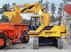 Гусеничные экскаваторы Broyt ED 600 T Compact