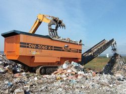 Измельчители отходов Doppstadt DW 2060 K