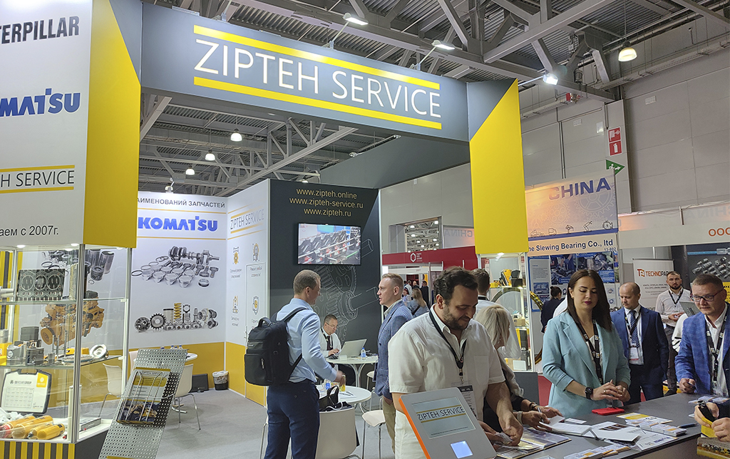 Стенд компании ООО «Зиптех-сервис» на выставке СТТ Expo 2023