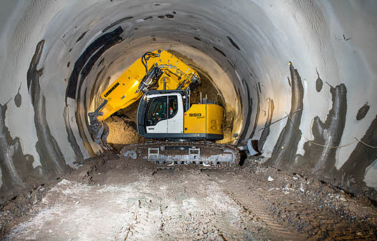 Экскаватор Liebherr R 950 Tunnel