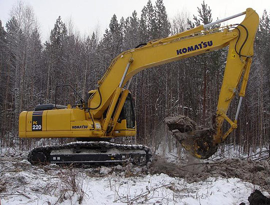 ���������� ���������� Komatsu PC 220