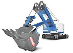 Гусеничные экскаваторы Донэкс с прямой лопатой