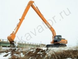 Гусеничные экскаваторы Case CX210 Long Reach