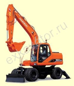 Колесные экскаваторы Daewoo SOLAR L 160W-V Колесные экскаваторы Daewoo SOLAR L 160W-V