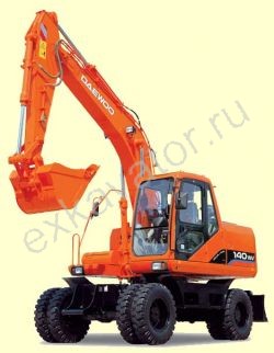 Колесные экскаваторы Daewoo SOLAR L 140W-V Колесные экскаваторы Daewoo SOLAR L 140W-V