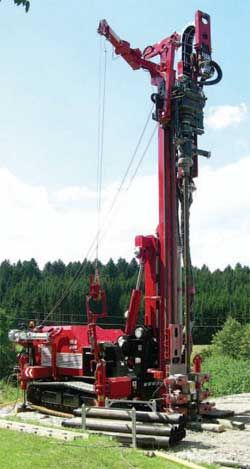 Буровые станки для свай EGT VD822