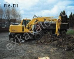 Колесные экскаваторы Komatsu PW130-6