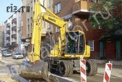 Колесные экскаваторы Komatsu PW150-1