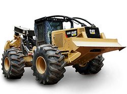 Трелевочные тракторы, скиддеры Caterpillar 545D
