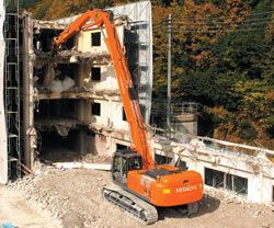 Техника для демонтажа зданий Hitachi ZX350LCK-3 HRD