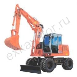 Колесные экскаваторы Fiat Kobelco EX 125W