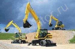 Колесные экскаваторы JCB JS 200W Колесные экскаваторы JCB JS 200W