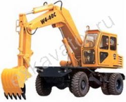Колесные экскаваторы JONYANG W4-60C Колесные экскаваторы JONYANG W4-60C
