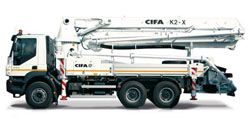 Автобетононасосы CIFA K2 X (PA 907 D-F8)