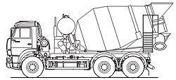 Автобетоносмесители КАМАЗ 58149Z (ABS-9A)