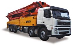Автобетононасосы Sany SY5502THB 62B Автобетононасосы Sany SY5502THB 62B