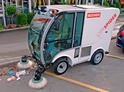 Подметально-уборочные машины Bucher CitySpider Подметально-уборочные машины Bucher CitySpider