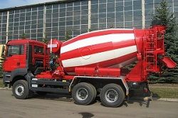 Автобетоносмесители KCP MAN-7 м3