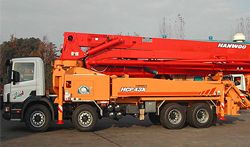 Автобетононасосы Everdigm 43RX