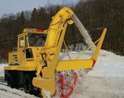 Снегоуборщики, снегоуборочные машины Nichijo HTR263