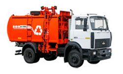 Мусоровозы КО-440-4М на шасси МАЗ-438043