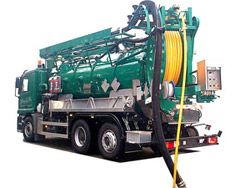 Комбинированные каналопромывочные машины Kroll Combitec 28PЕ