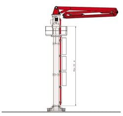 Бетонораздаточные стрелы Waitzinger KM 29 R4