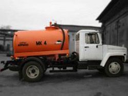 Ассенизаторские машины Кургандормаш МК-4 на шасси ГАЗ-3309