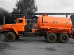 Ассенизаторские машины Кургандормаш МК-10В на шасси УРАЛ-4320