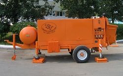 Стационарные бетононасосы ТЗА БН 20Д (СБ-207А)