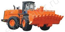 Фронтальные погрузчики колесные Hitachi LX 450-7