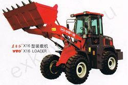 Мини-погрузчики фронтальные YTO X16 Мини-погрузчики фронтальные YTO X16