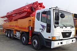 Автобетононасосы KCP 55ZX170