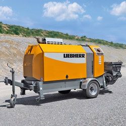 Стационарные бетононасосы Liebherr THS 80 D4f