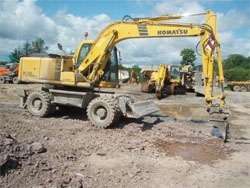 Колесные экскаваторы Komatsu PW150ES-6K Колесные экскаваторы Komatsu PW150ES-6K