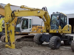 Колесные экскаваторы Komatsu PW160-7K