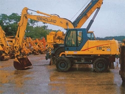 Колесные экскаваторы New Holland EW220 Колесные экскаваторы New Holland EW220