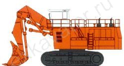 Карьерные экскаваторы гидравлические Hitachi EX1800-3