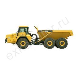 Шарнирно-сочлененные самосвалы Komatsu HM400-1