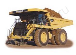 Карьерные самосвалы внедорожные Caterpillar 777F