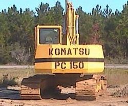 Гусеничные экскаваторы Komatsu PC150