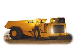 Подземные самосвалы Caterpillar AD30