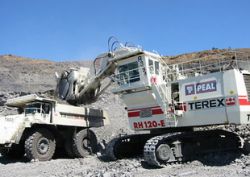 Карьерные экскаваторы гидравлические Bucyrus RH 120 E