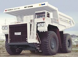 Карьерные самосвалы внедорожные BEML MT3700 Карьерные самосвалы внедорожные BEML MT3700