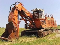 Карьерные экскаваторы гидравлические Hitachi EX1800 прямая лопата