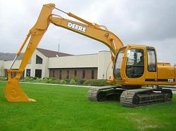Гусеничные экскаваторы John Deere 120