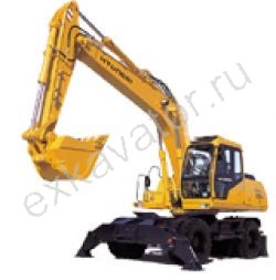 Колесные экскаваторы Hyundai R170W-3