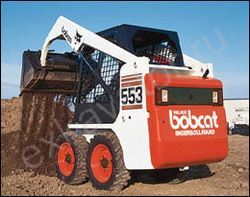 Мини-погрузчики с бортовым поворотом Bobcat 553