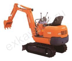 Мини-экскаваторы гусеничные Hitachi EX8