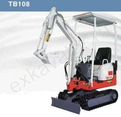 Мини-экскаваторы гусеничные Takeuchi TB 108 Мини-экскаваторы гусеничные Takeuchi TB 108